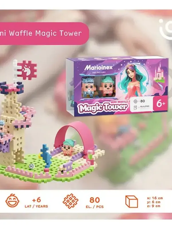 Marioinex Marioinex Mini Waffle - Princess Magic Tower