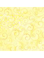 Kanvas Studio Swirling Splendor - Light Yellow