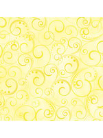 Kanvas Studio Swirling Splendor - Light Yellow