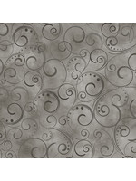 Kanvas Studio Swirling Splendor - Gray Smoke