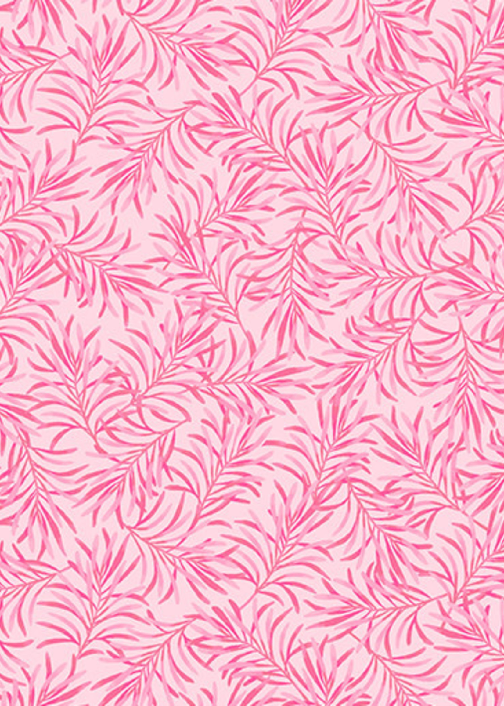 Benartex Studio Boughs of Beauty - Carnation Pink