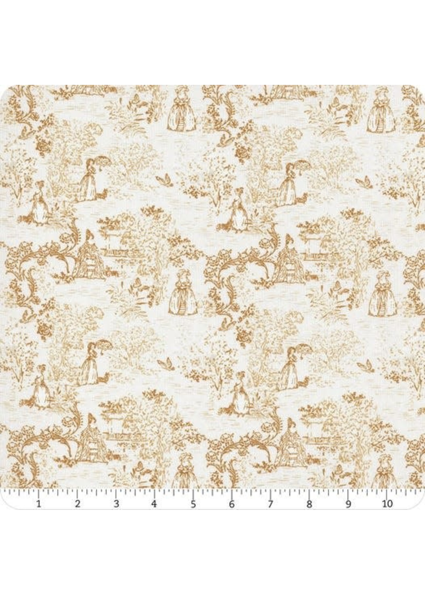 Lecien Fabrics Madame Fleur - Cream