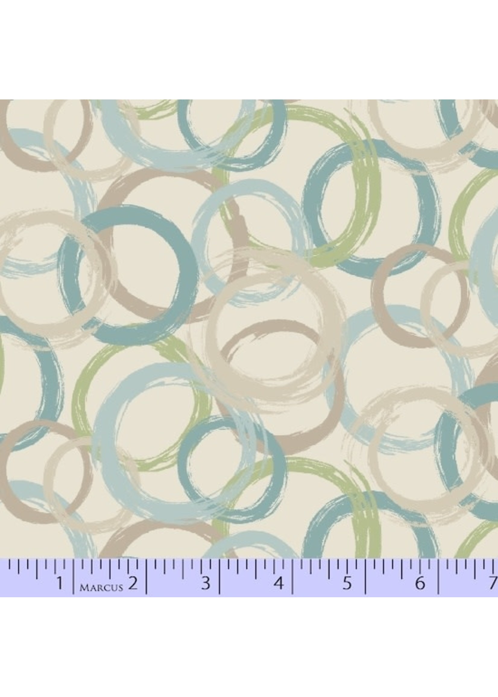 Marcus Fabrics In The Round - Large Rings - Cream