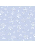 Kanvas Studio Sweet Dreams - Dreamy Clouds - Soft Blue