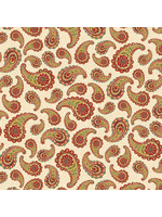 Blank Quilting Avigon - Paisley - Ivory