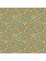 Camelot Fabrics Autumn Impressions - Oogst - Groen