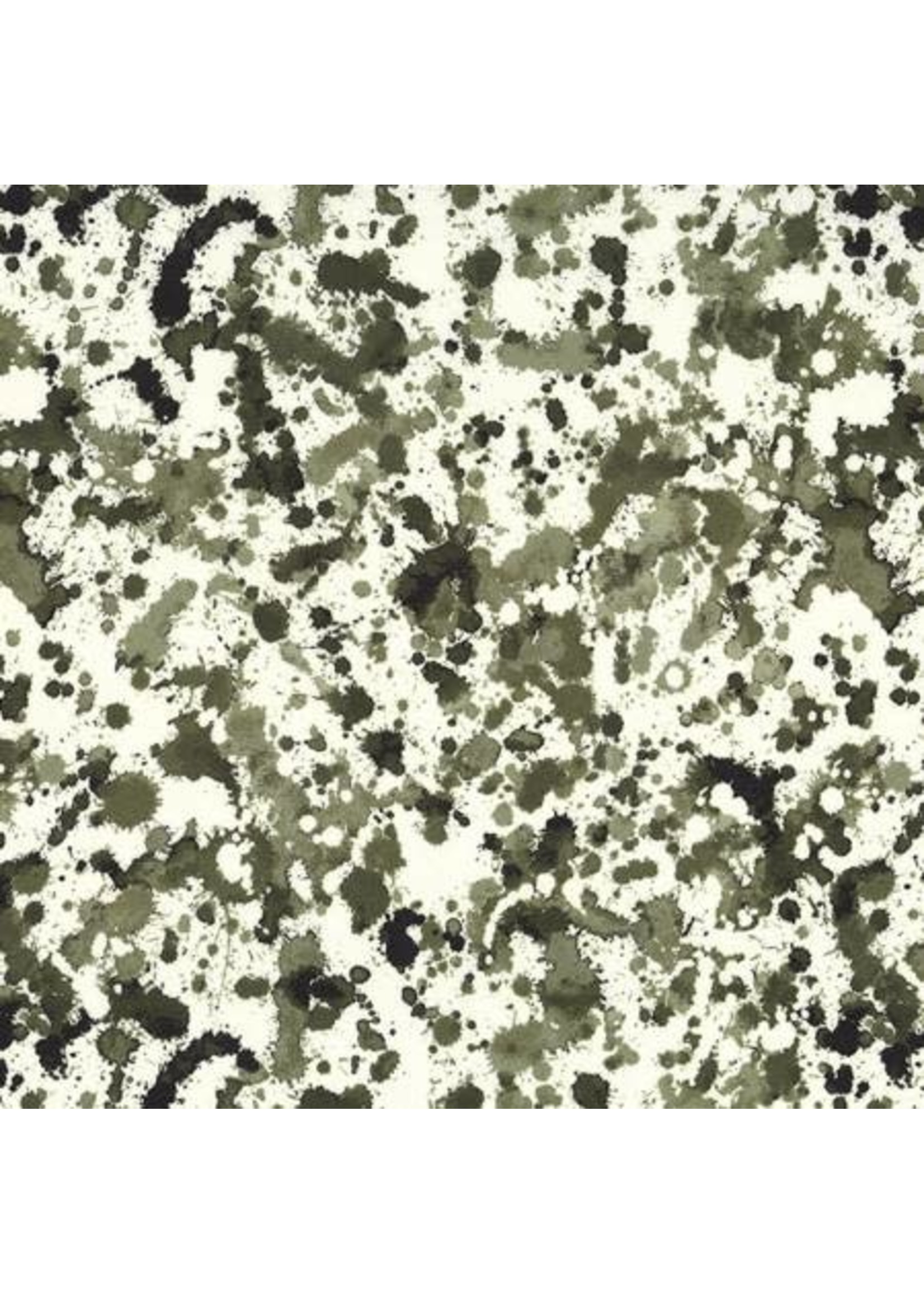 Michael Miller Strata Collection - Ink Blots - Camouflage