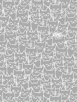Windham Fabrics Cat Happy - Cats - Grey