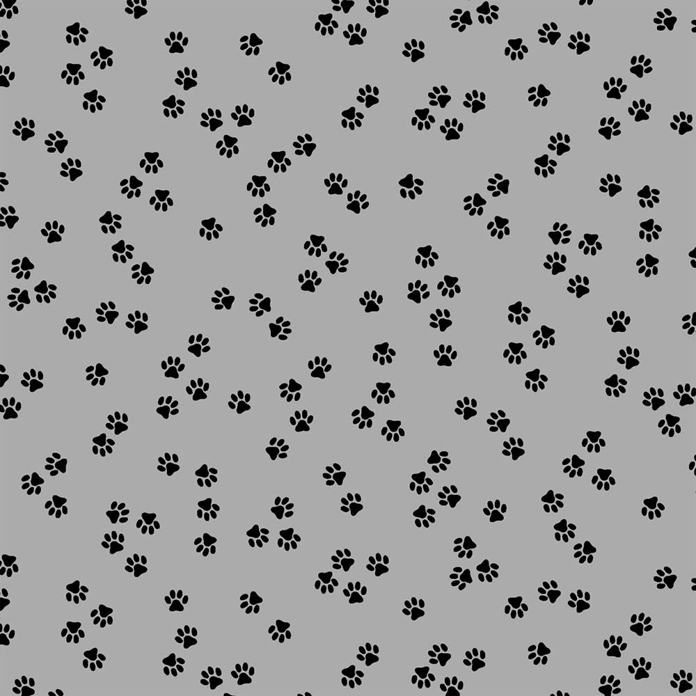 Cat Happy Paws Grey Elly Prins Machine Quilting