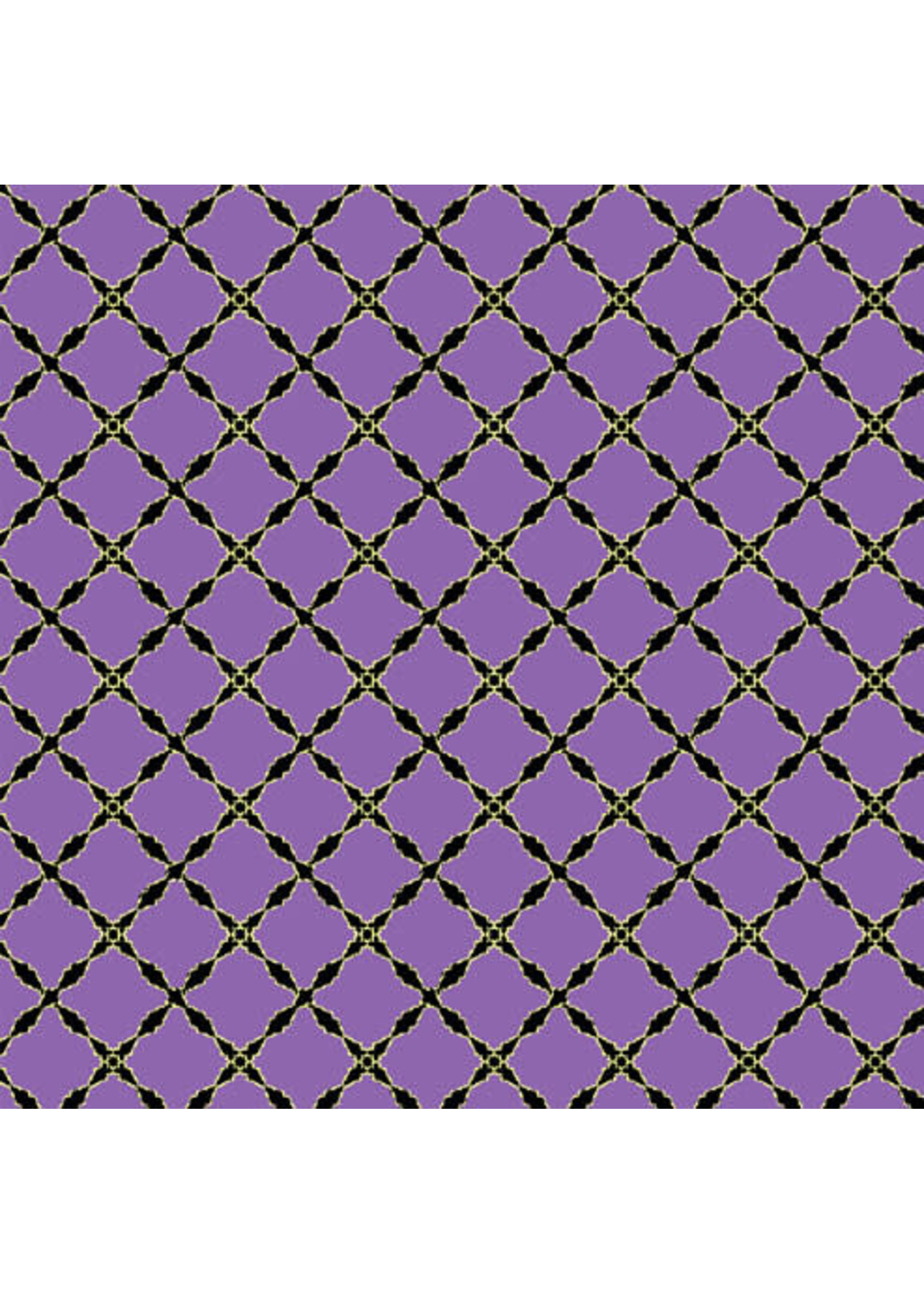 Windham Fabrics Grand Illusion - Lattice - Purple