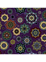 Windham Fabrics Grand Illusion - Mandalas - Purple