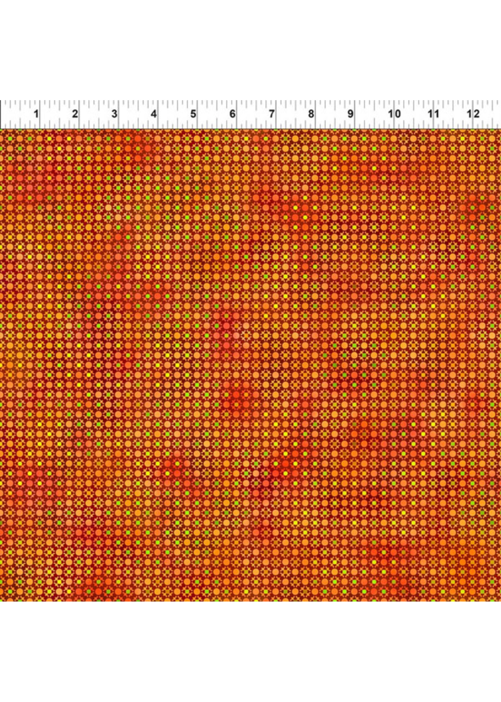 In The Beginning Unusual Garden II - Dots - Butterscotch