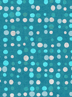 Stof Fabrics Vilma - Dots - Blauw op Blauw