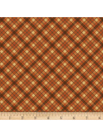 Timeless Treasures Plaid - Rust