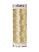 Amann Mettler Metallic - #40 - 100 m - 0496 Pale Gold