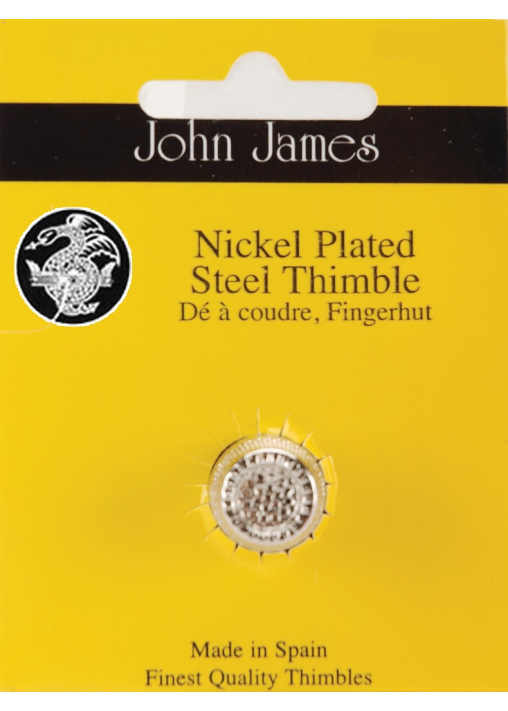 John James Vingerhoed - Nicked Plated Steel - Large