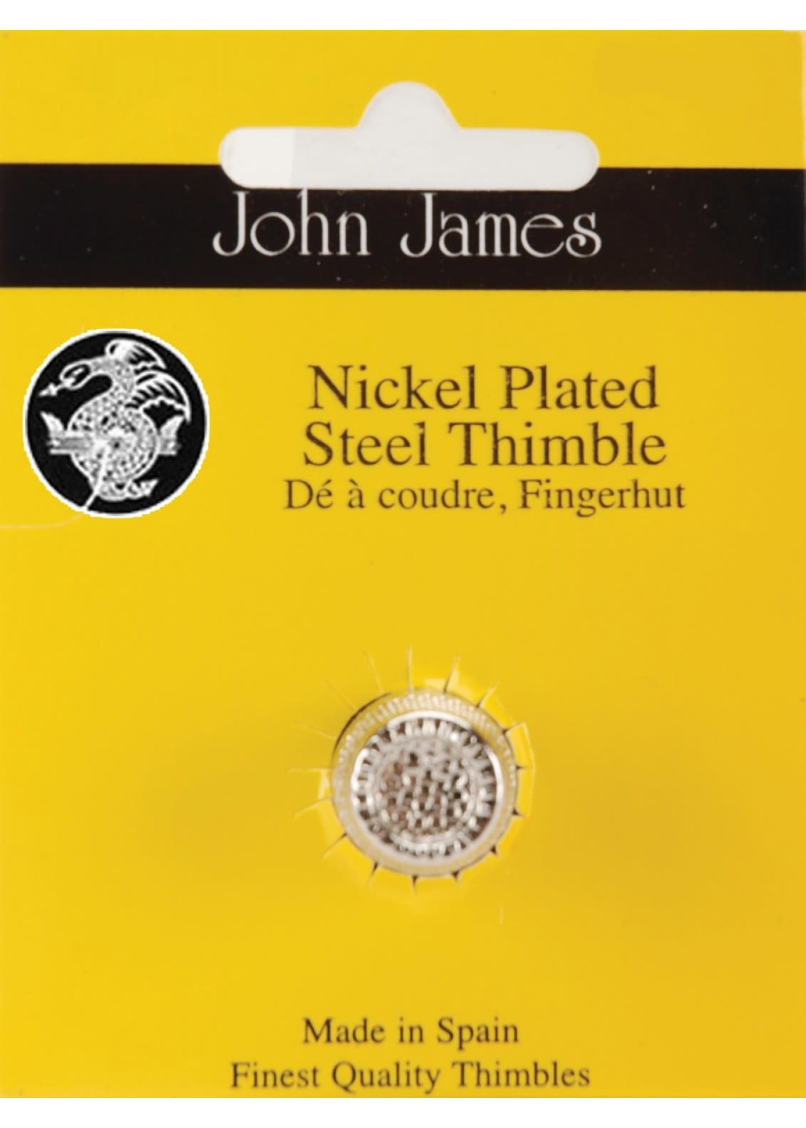 John James Vingerhoed - Nicked Plated Steel - Small