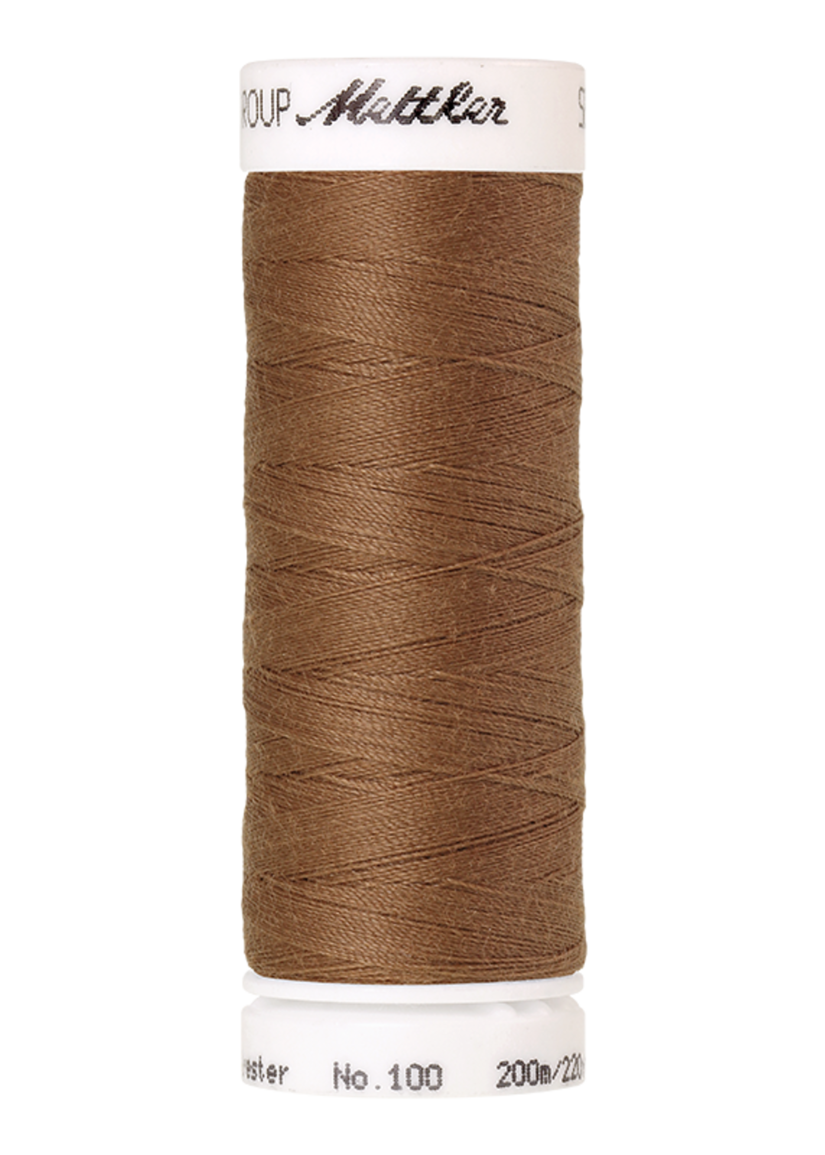 Amann Mettler Seralon - #100 - 200 m - 0287 Dark Tan