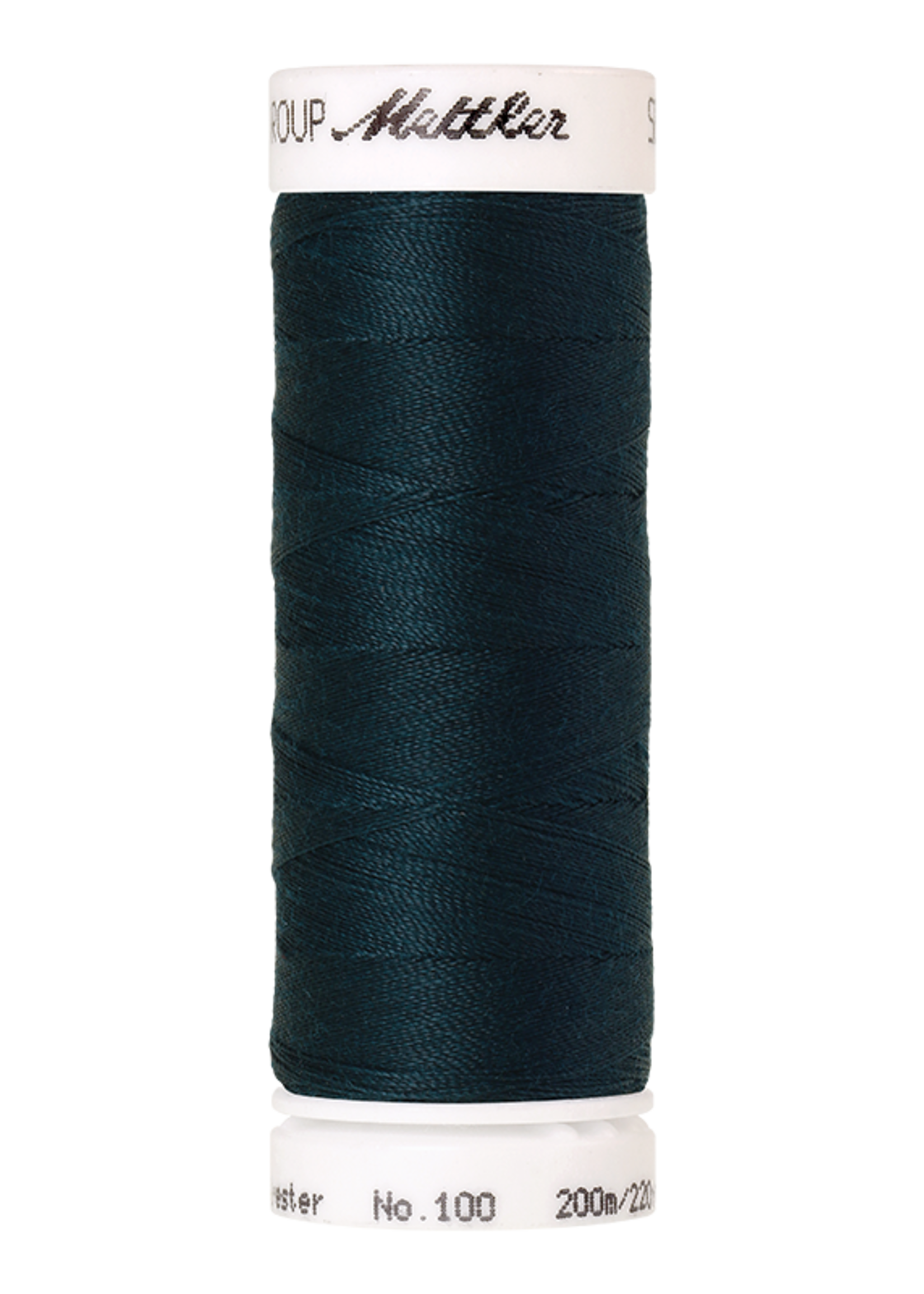 Amann Mettler Seralon - #100 - 200 m - 0763 Dark Greenish Blue