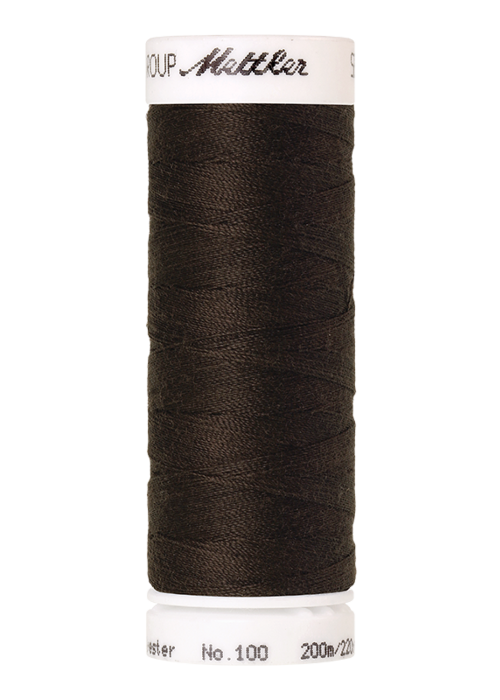 Amann Mettler Seralon - #100 - 200 m - 1382 Black Peppercorn