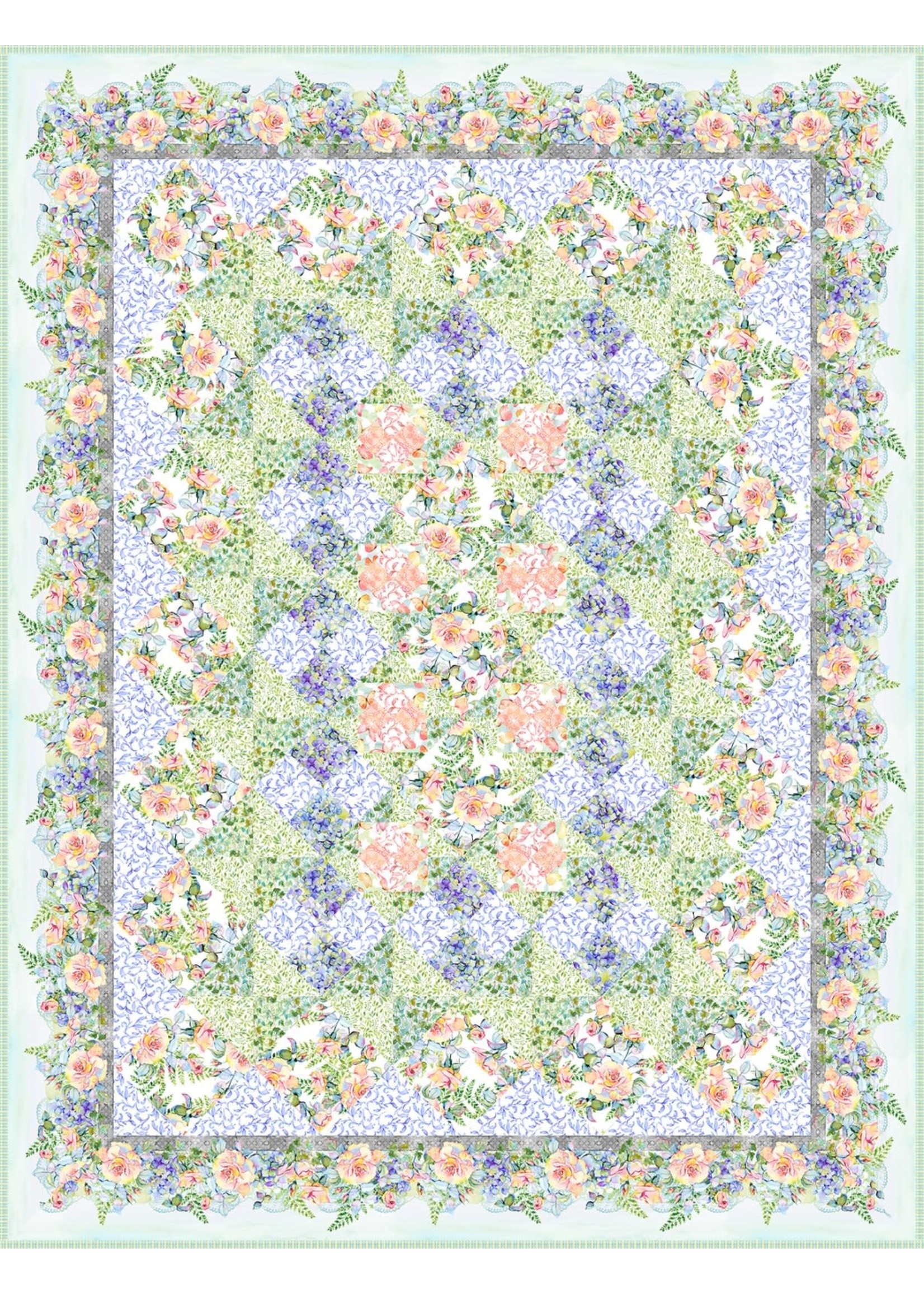 In The Beginning The Patricia Collection - Border - Soft Multi