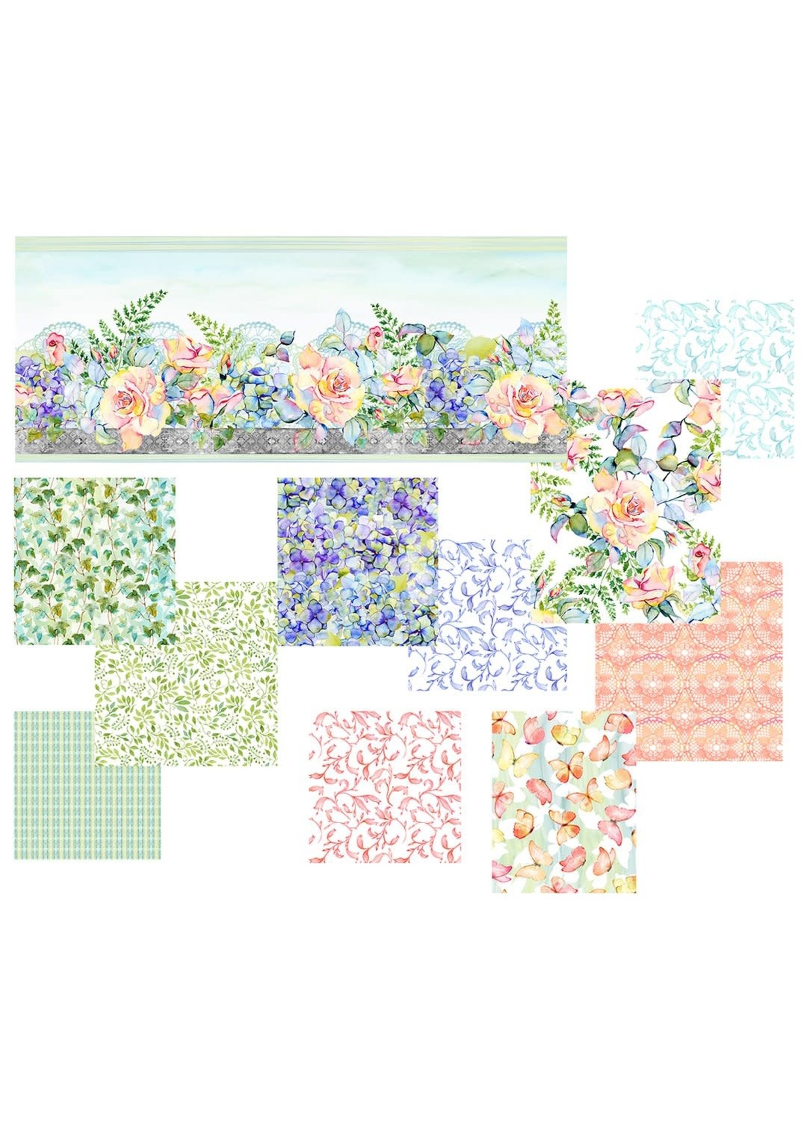 In The Beginning The Patricia Collection - Butterflies - Soft Multi