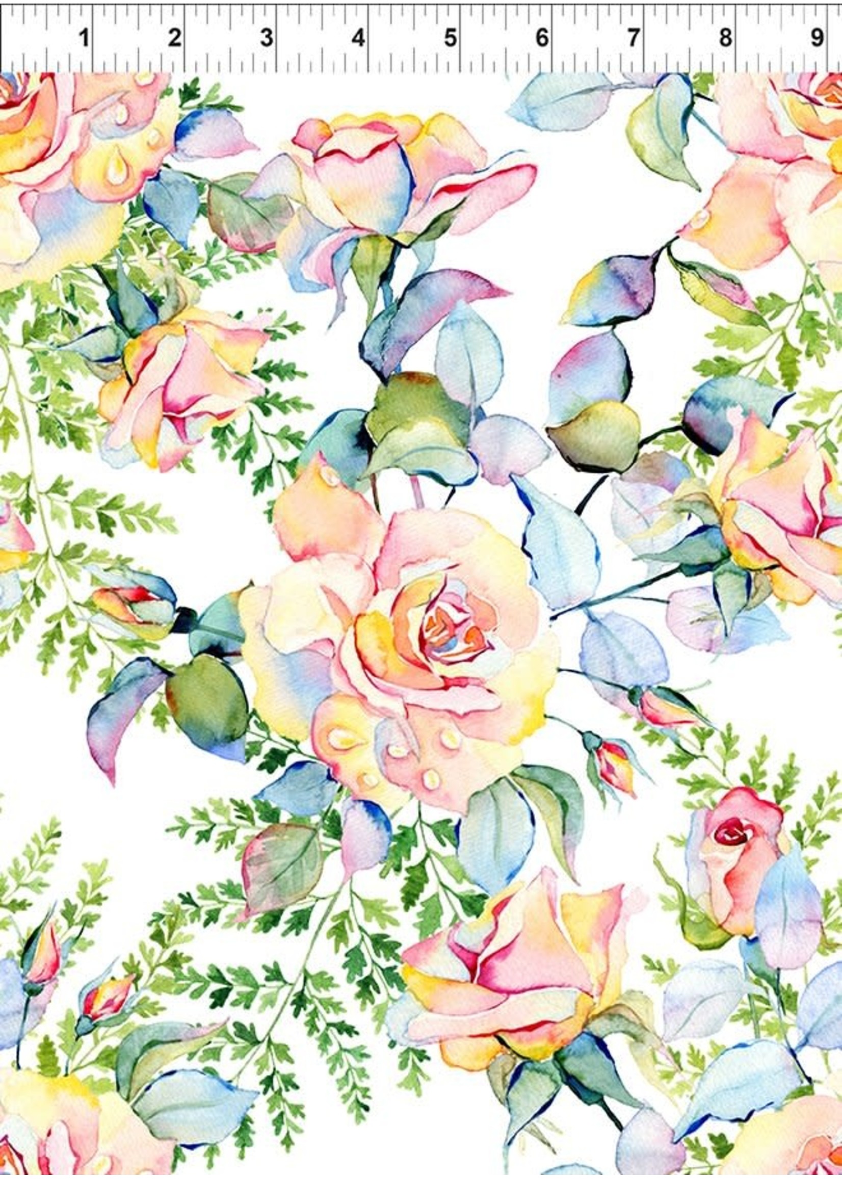 The Patricia Collection - Large Roses - Soft Multi