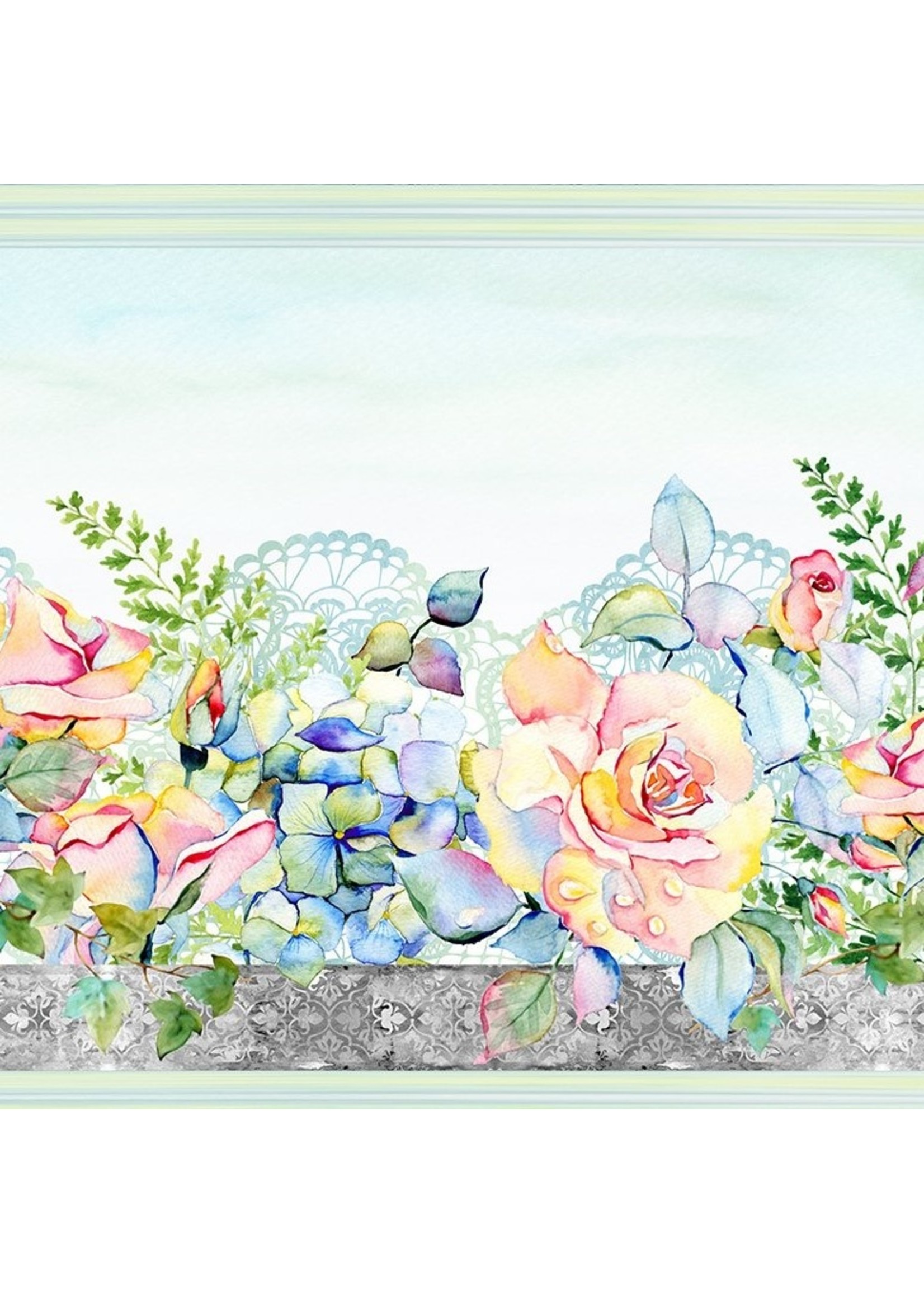 In The Beginning The Patricia Collection - Border - Soft Multi
