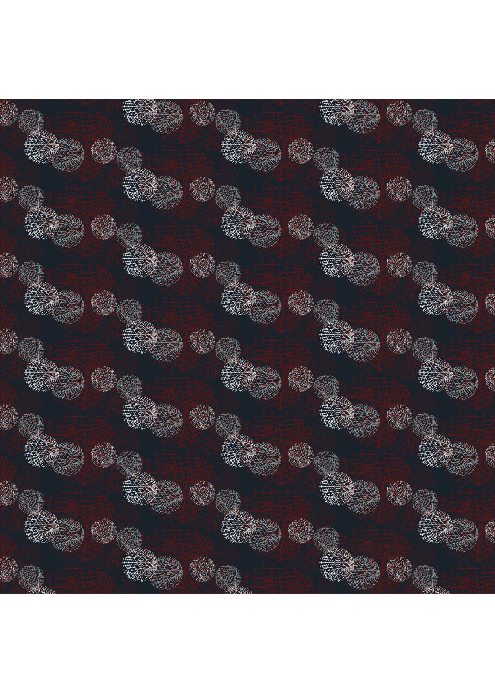 Windham Fabrics Leaf - Nuclei - Midnight