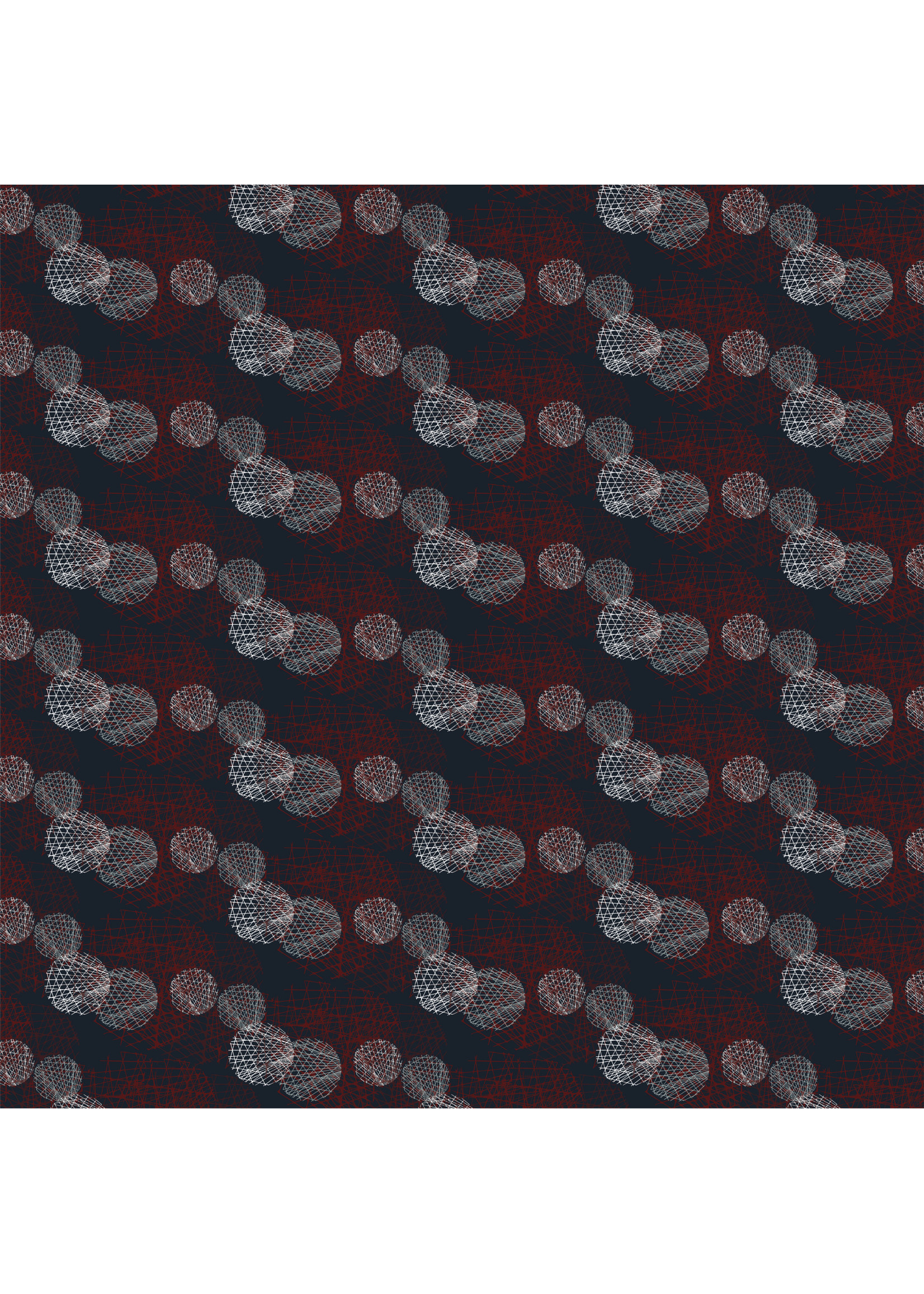 Windham Fabrics Leaf - Nuclei - Midnight