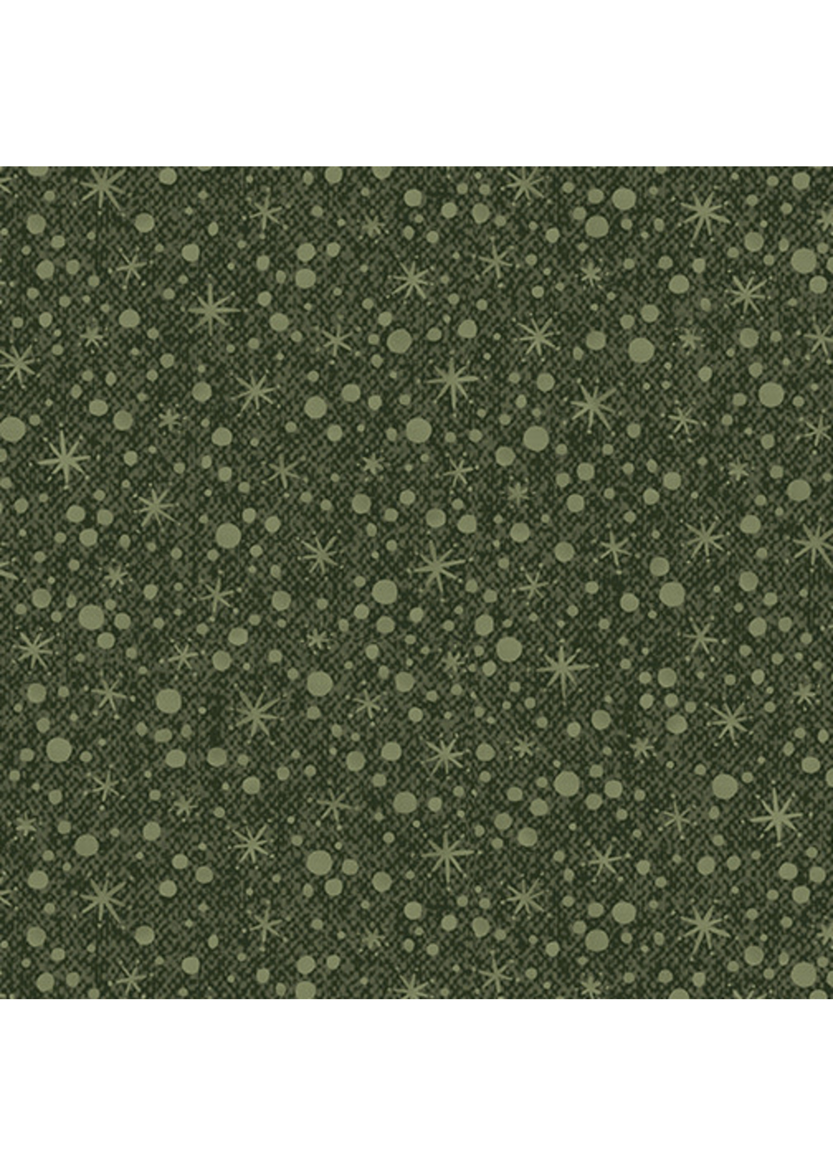 Benartex Studio A Very Wooly Winter - Wooly Snowball - Green