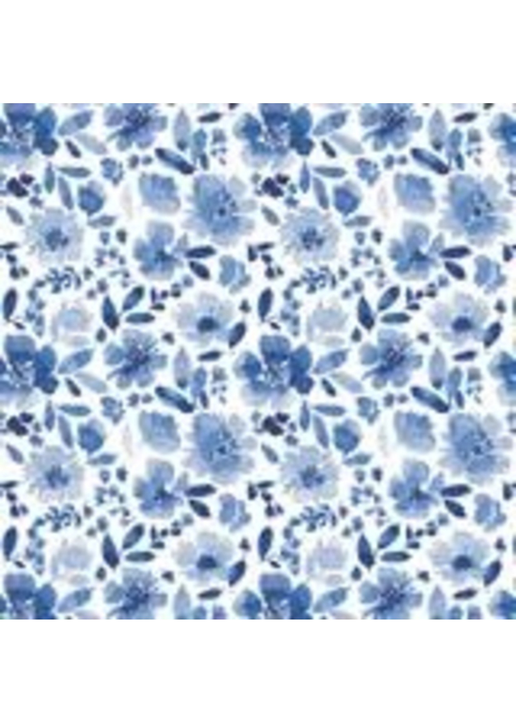 Camelot Fabrics Classic - Blue - Floral