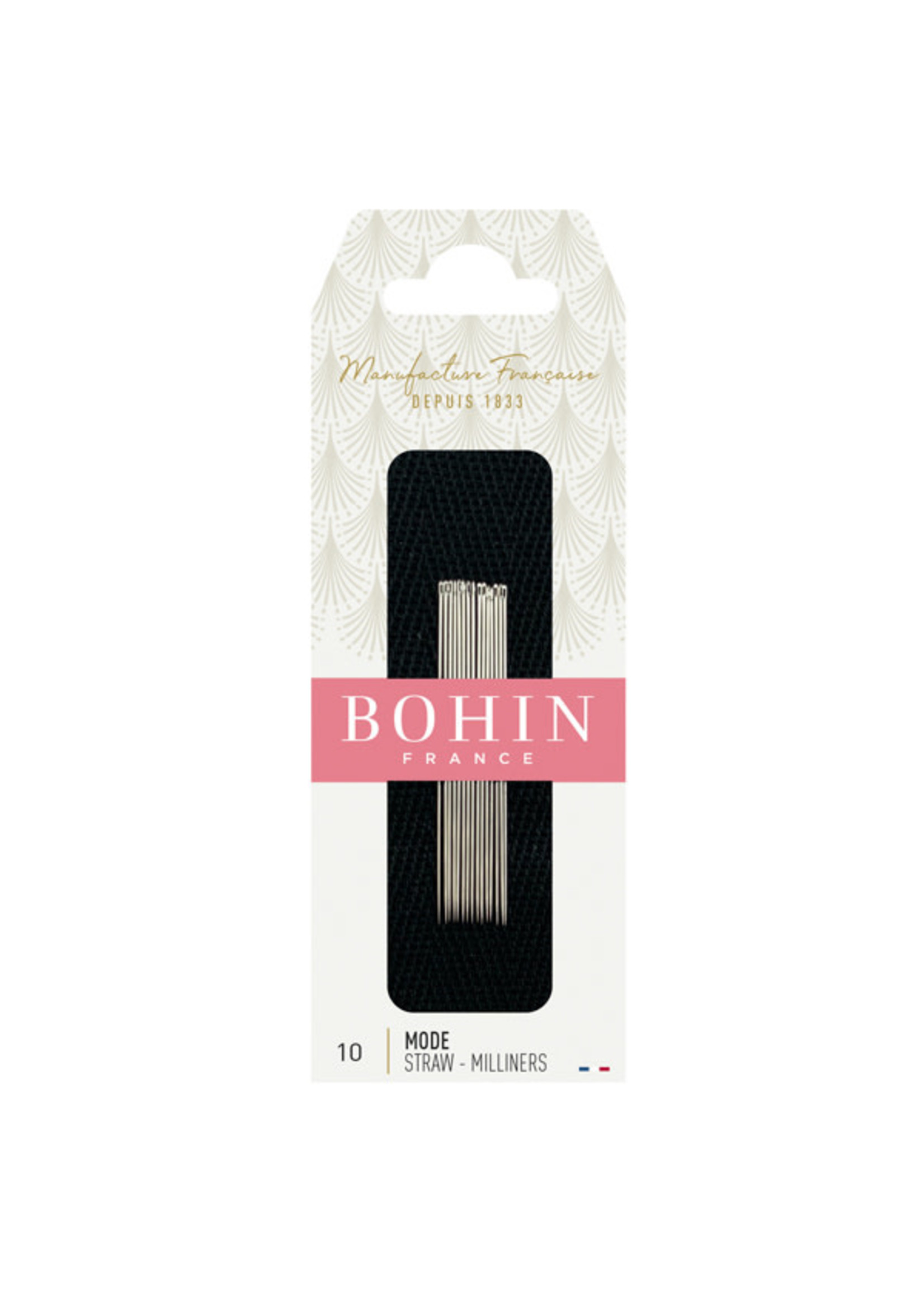 Bohin Milliners/Straw Needles Nr 10 (Blister 15pc)