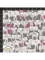 Stof Fabrics Wild with the Wild - Grey - 4501-602