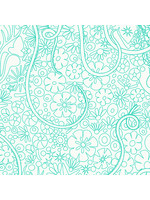 Andover Fabrics Sun Print Light - Depths - Jade