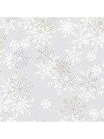 Windham Fabrics Snowflakes - Light Grey