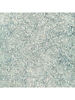 Stof Fabrics Bali Handpaint - 902 - Paisley - Grijs