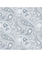 Stof Fabrics Shelby - Paisley - Grijs