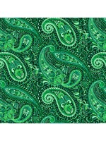 Stof Fabrics Shelby - Paisley - Groen