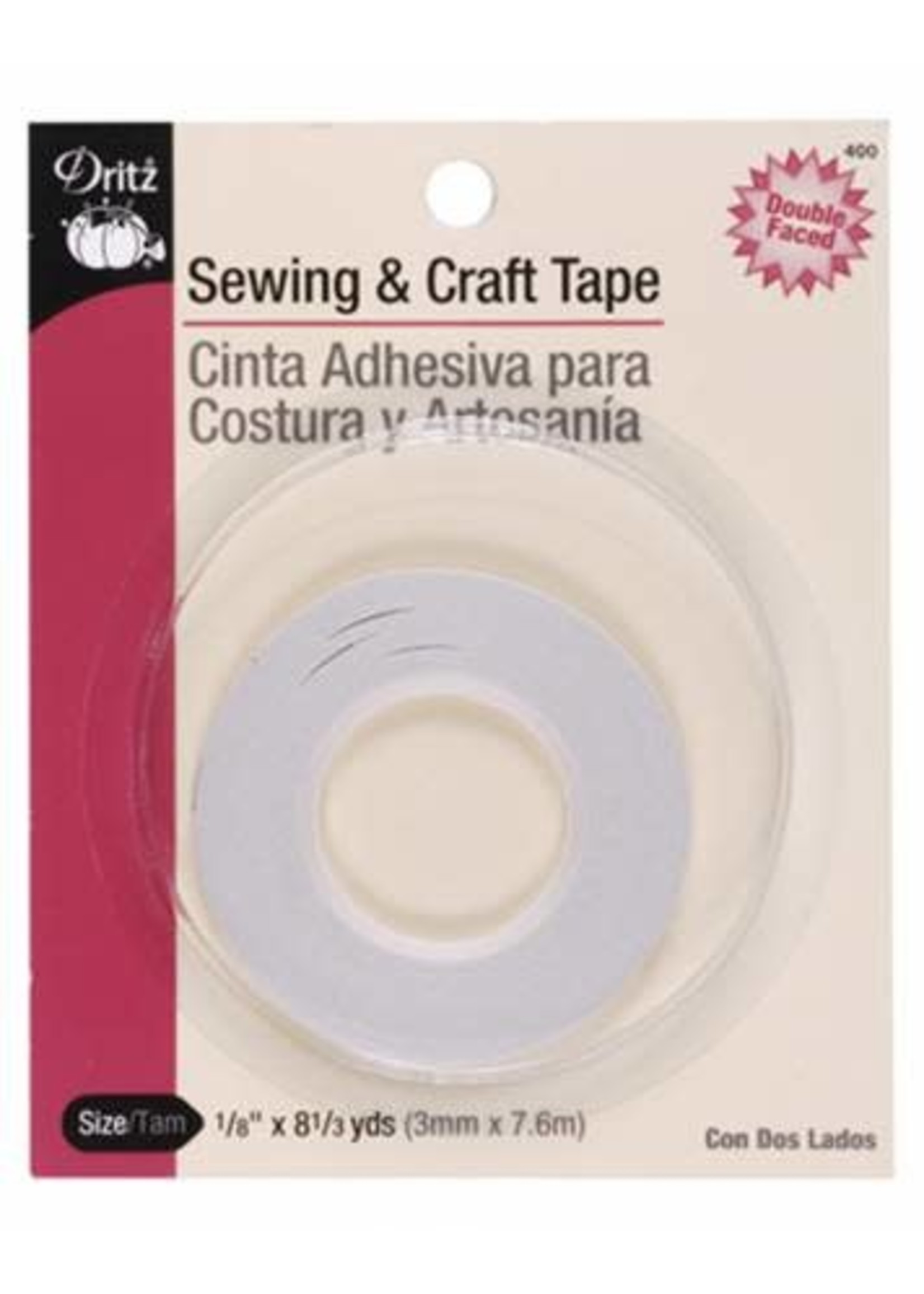 Dritz Dritz - Sewing & Crafttape - 3 mm x 7.6 m
