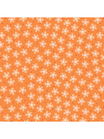 Benartex Studio Front Porch - Mini Floral - Orange