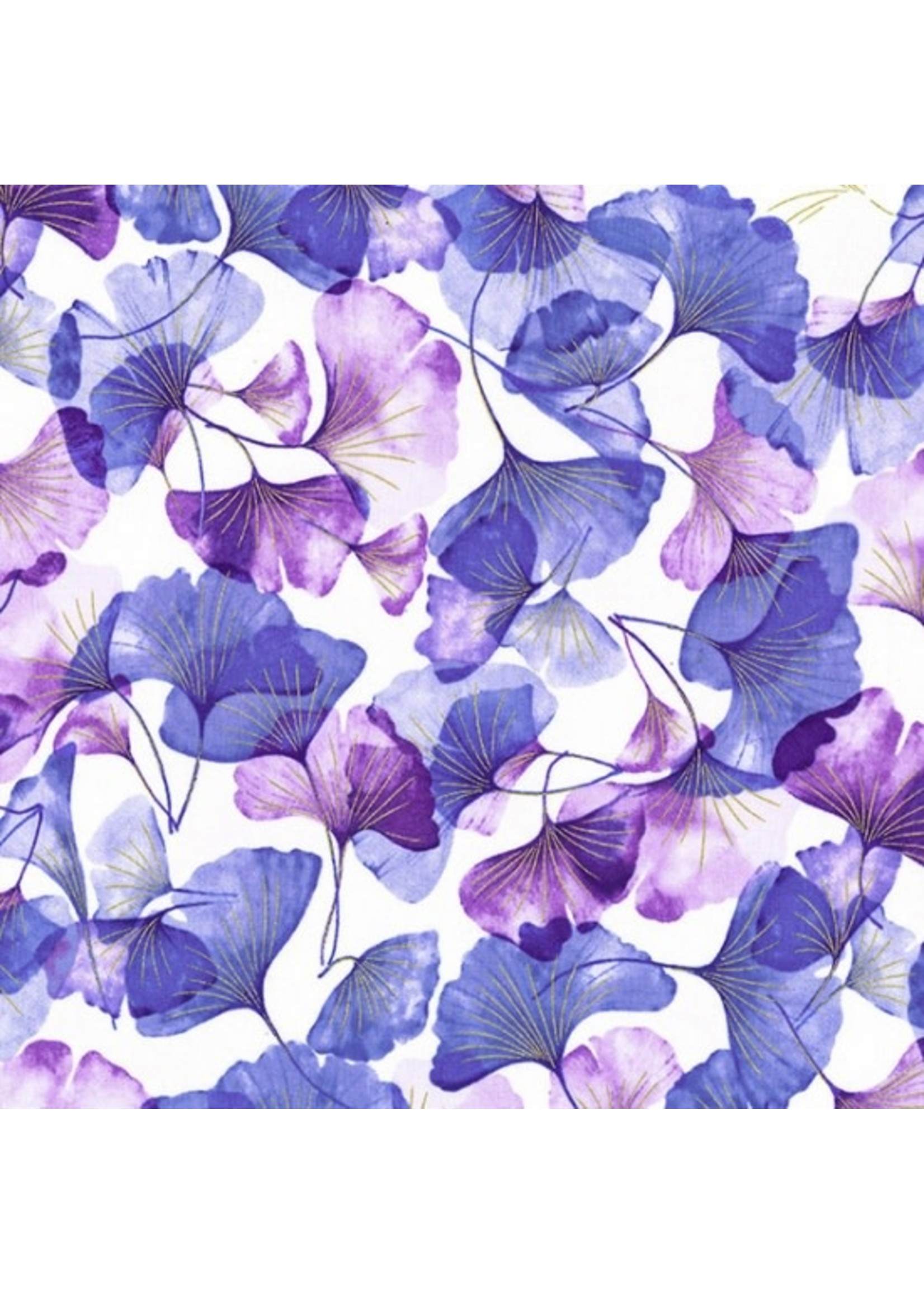 Hoffman Fabrics Graceful Garden - Violet