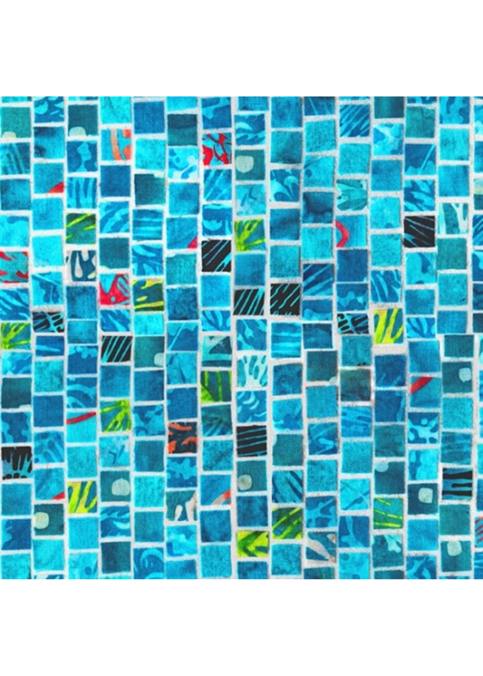 Hoffman Fabrics Mosaic Masterpiece - Aqua