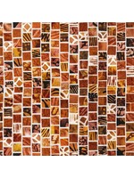 Hoffman Fabrics Mosaic Masterpiece - Rust