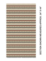 Benartex Studio Snow Village - Stripe - Beige