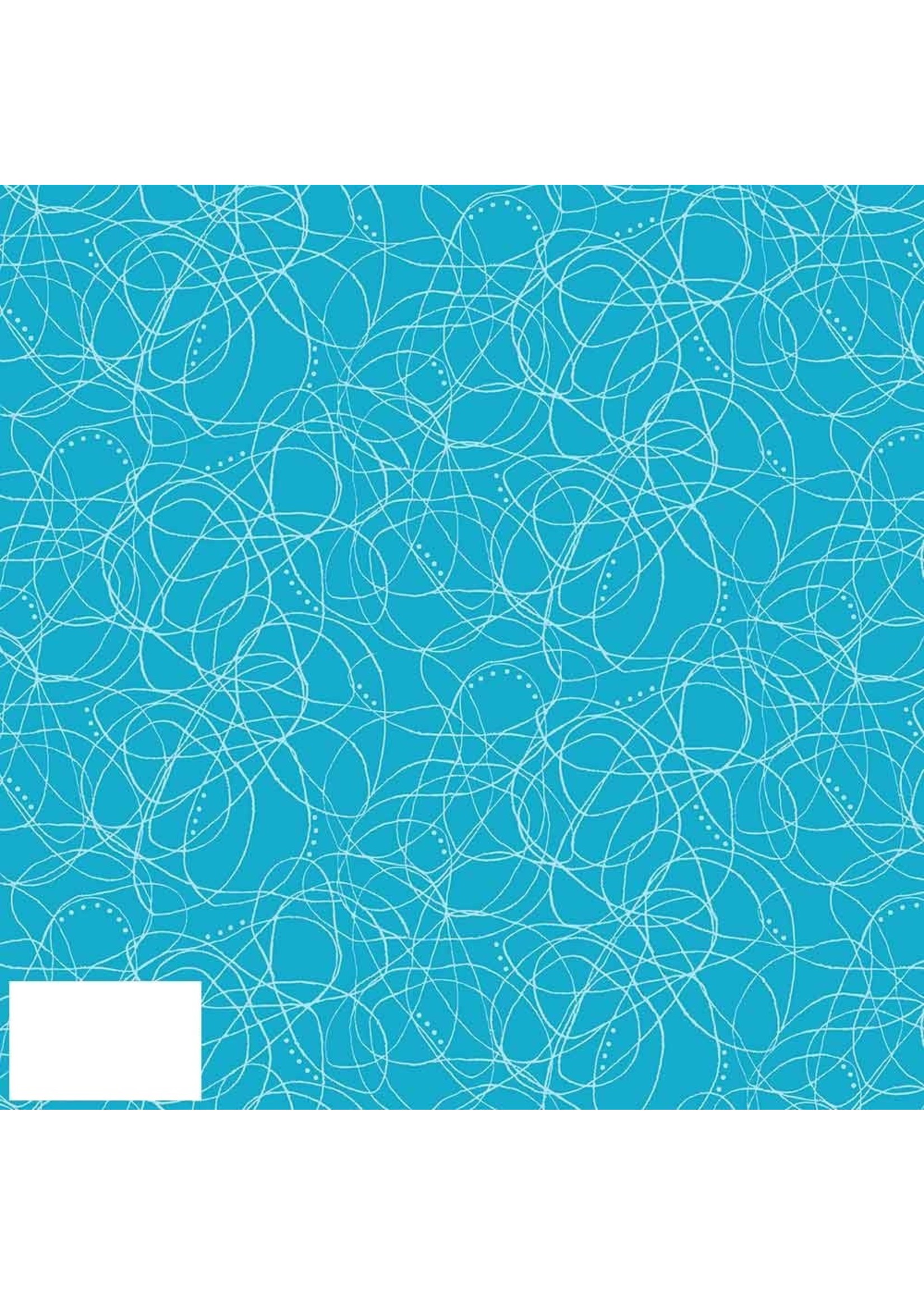 Stof Fabrics Quilters Combination - Turquoise - 4518-044