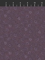 Blank Quilting Ashton Collection - Floral Stamp - Purple - 364