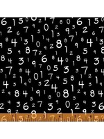 Windham Fabrics Numbers - Black