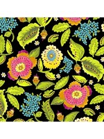 Windham Fabrics Happy Chance - Happy Garden - Black