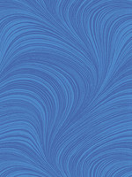 Benartex Studio Wave Texture - Flanel - MedBlue - 2966WF52